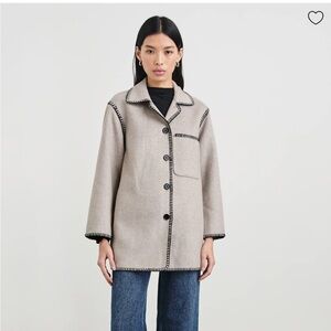 Rails odyssey jacket in color: oatmeal. Size XS. 
New condition, never worn.